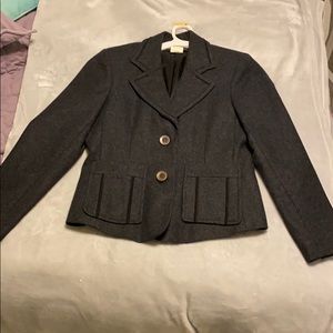 Harvey Bernard Fully Lined Wool Blazer Size 6P